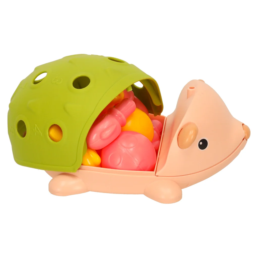 Senzorický ježko Montessori – zelený, 12 hrotov