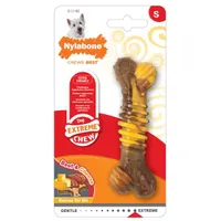 Nylabone Healthy Edibles Extreme Chew Texture Bone Steak&Cheese S