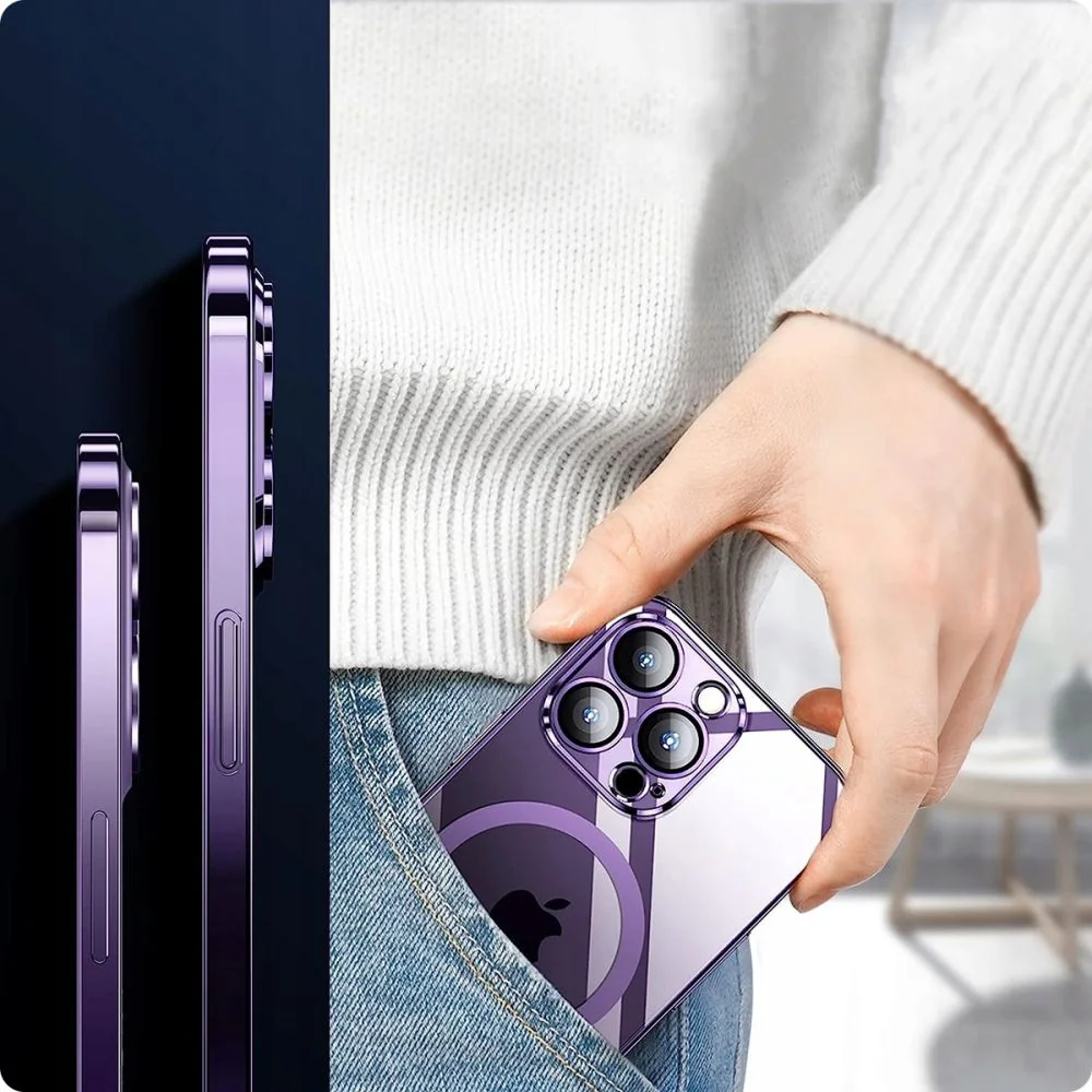 Tech-Protect Magshine MagSafe kryt na iPhone 13 Pro, čierny