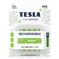 TESLA baterie AAA RECHARGEABLE+ 4ks (HR03)