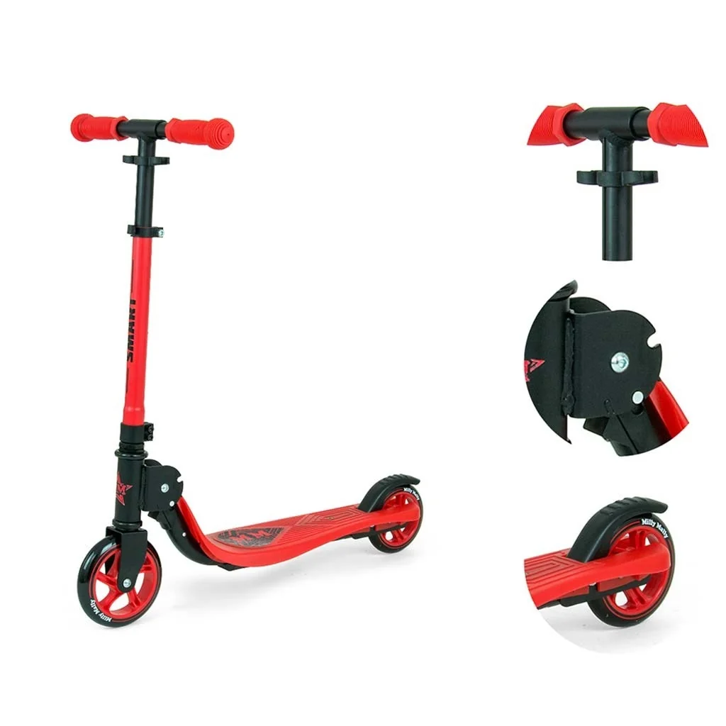 Detská kolobežka Milly Mally Scooter Smart červená , 20C45856