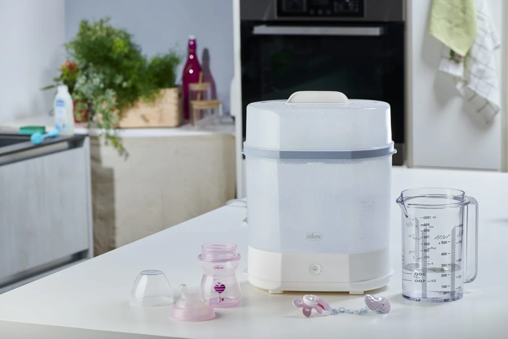 CHICCO Sterilizátor parný elektrický 3v1 1x1 ks