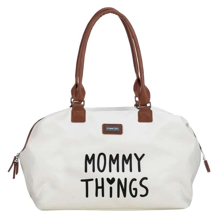 Prebaľovacia taška FreeON - MOOMY THINGS biela