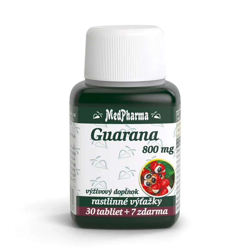 MedPharma GUARANA 800MG 1×37 tbl, guarana