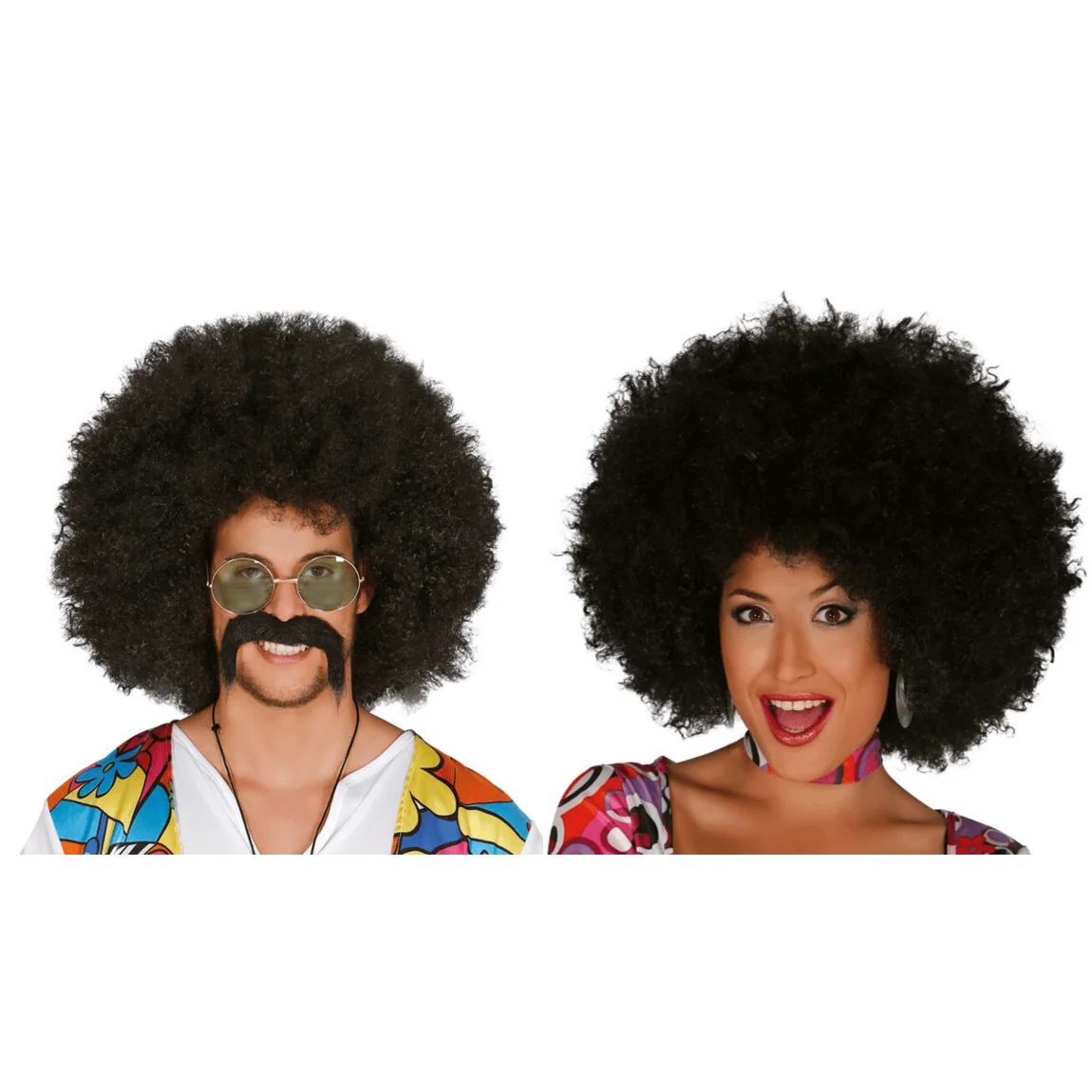 Guirca Parochňa Afro čierna 