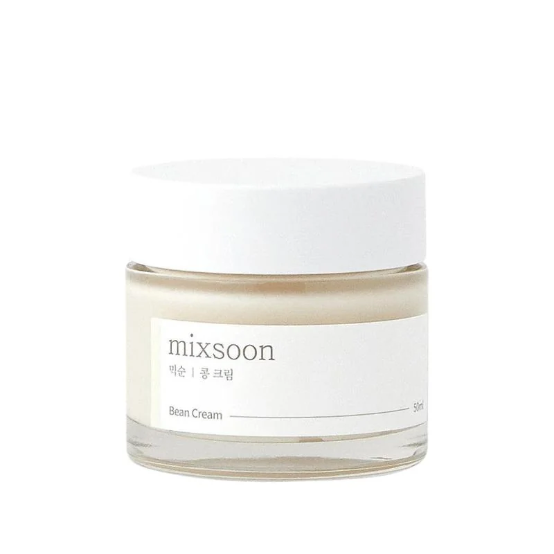 Mixsoon Bean Cream silný hydratačný krém s fermentovanými sójovými bôbmi 50 ml