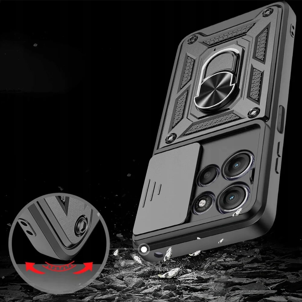 Tech-Protect Camshield kryt na Motorola Moto G15, čierny