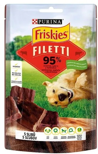 FRISKIES Filetti 7x70g s hovädzím