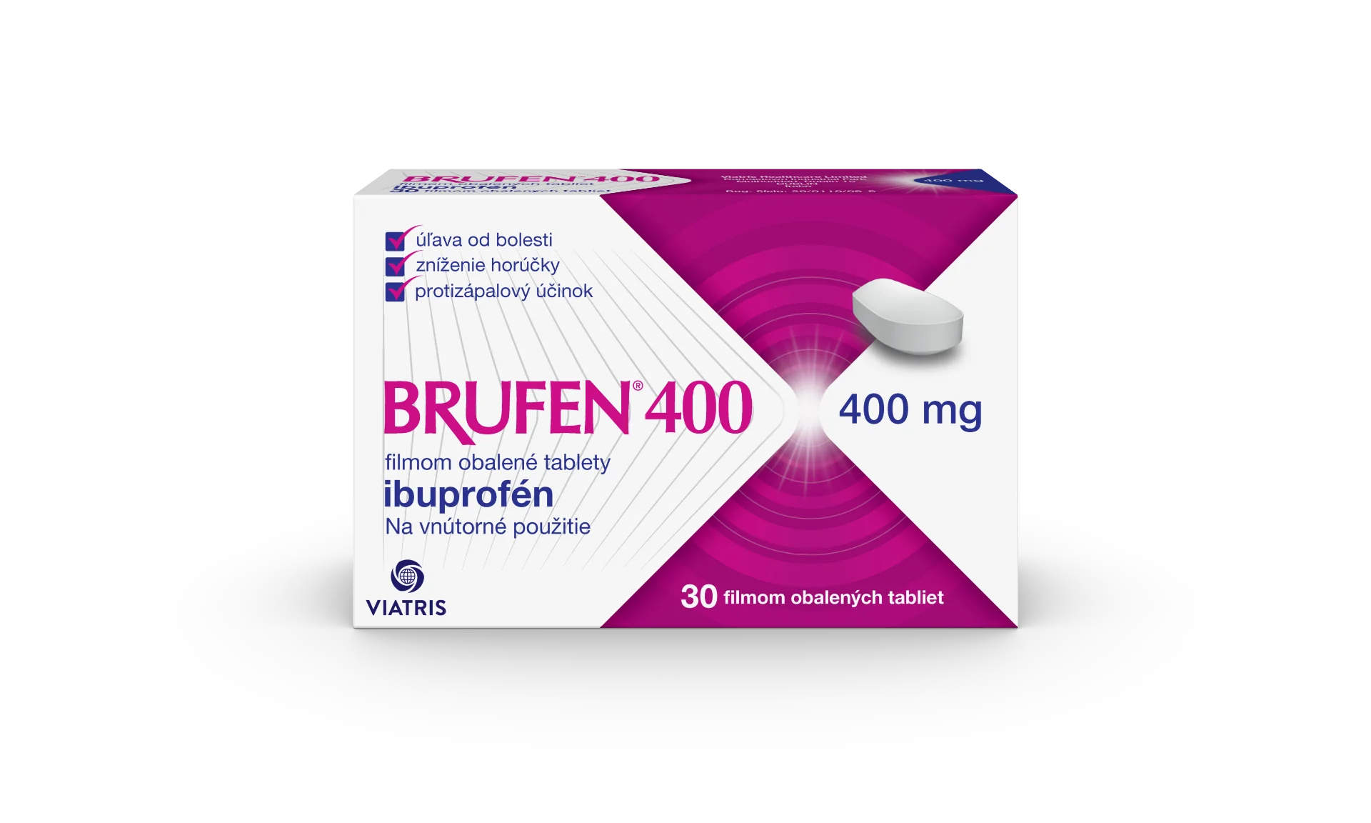 BRUFEN 400 1×30 tbl, liek
