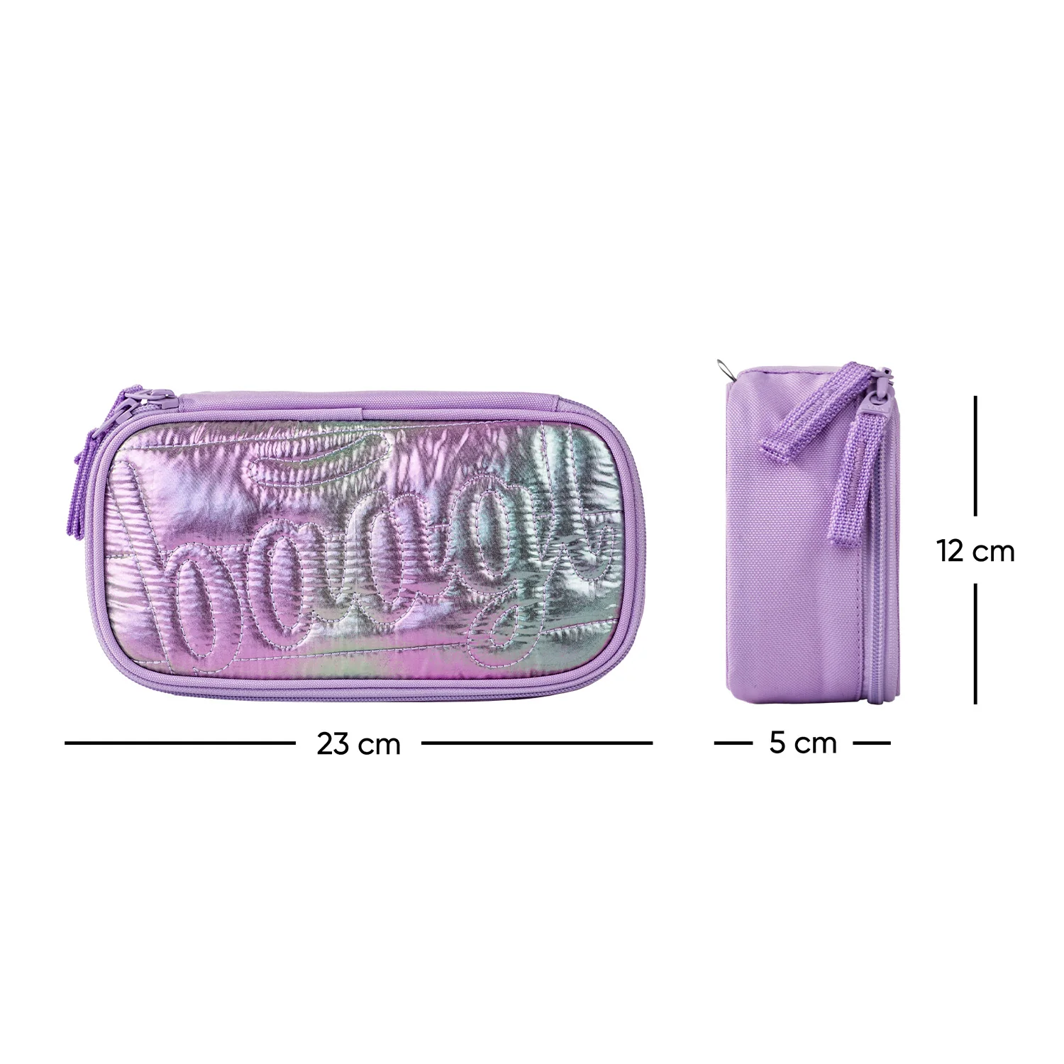 Školský peračník etue Lavender GRS fialový, recyklovaný