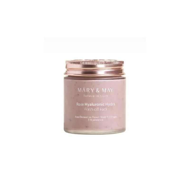 Mary & May Rose Hyaluronic Hydra Wash Off Pack ílová hydratačna maska 125 g