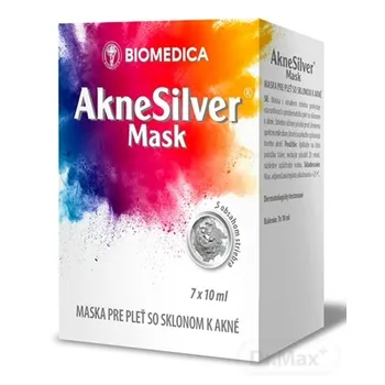 Biomedica AkneSilver Mask 7×10 ml, maska na akné