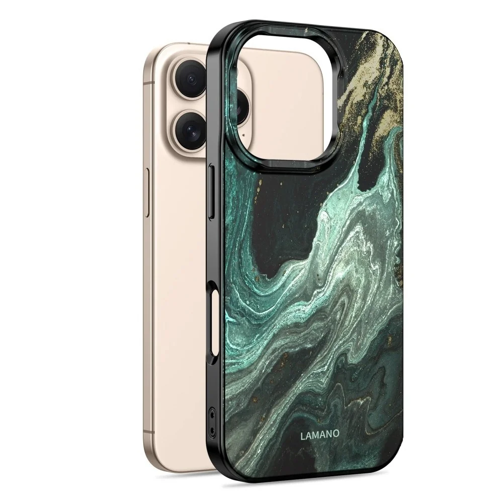 Tech-Protect Lamano MagSafe kryt na iPhone 16 Pro, verde aura