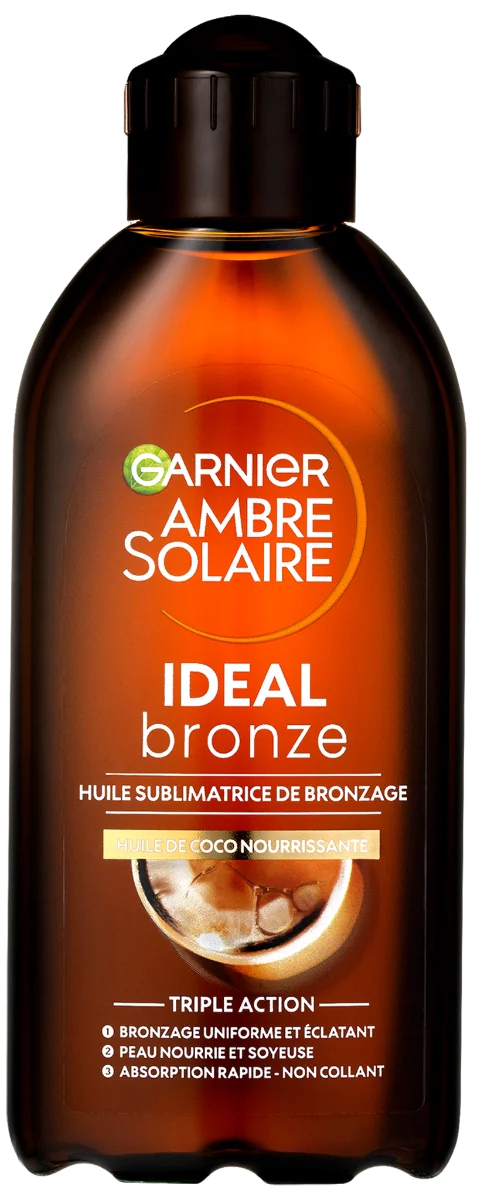 Garnier Ambre Solaire Coco Oil, vyživujúci olej na opálenú pokožku SPF 2, 200 ml 1×200 ml, vyživujúci olej