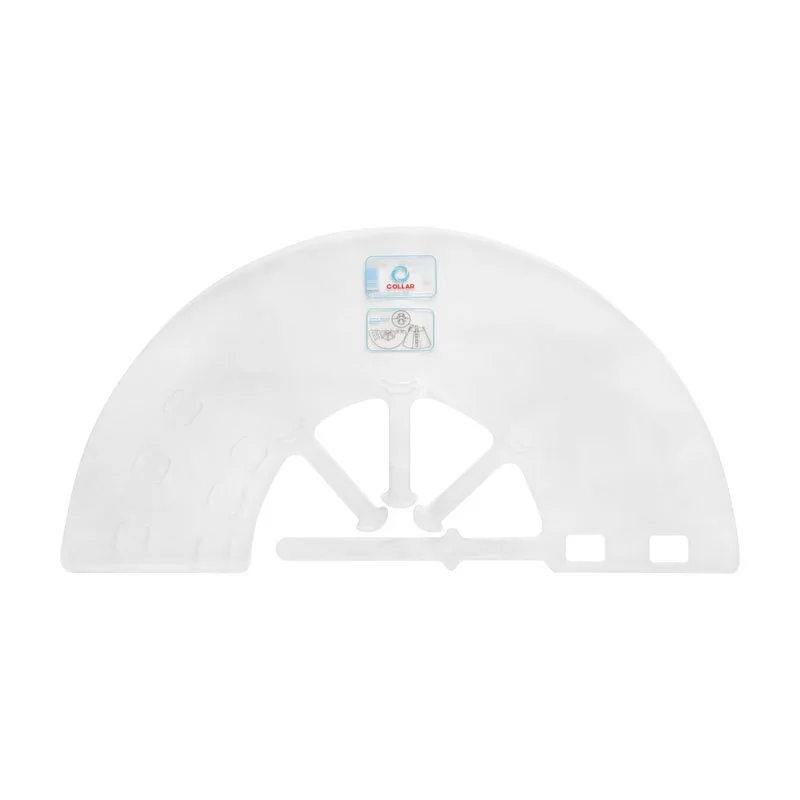 Pooperačný ochranný golier pre psa plastový Rozmery goliera: 47-57 cm, dĺžka goliera: 30 cm