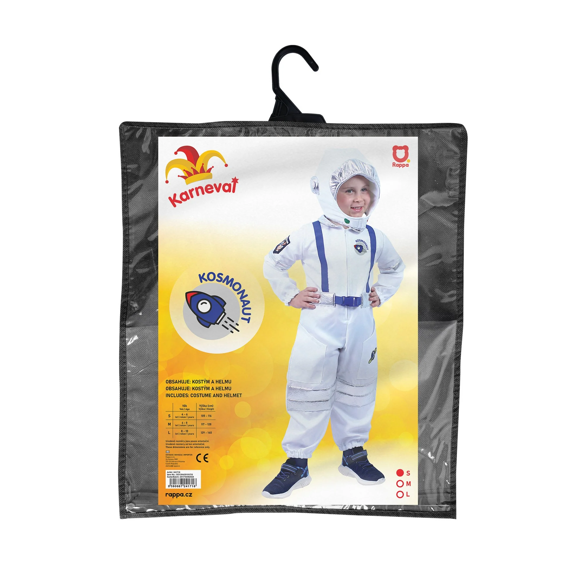 Kostým Astronaut (S) , 3241718