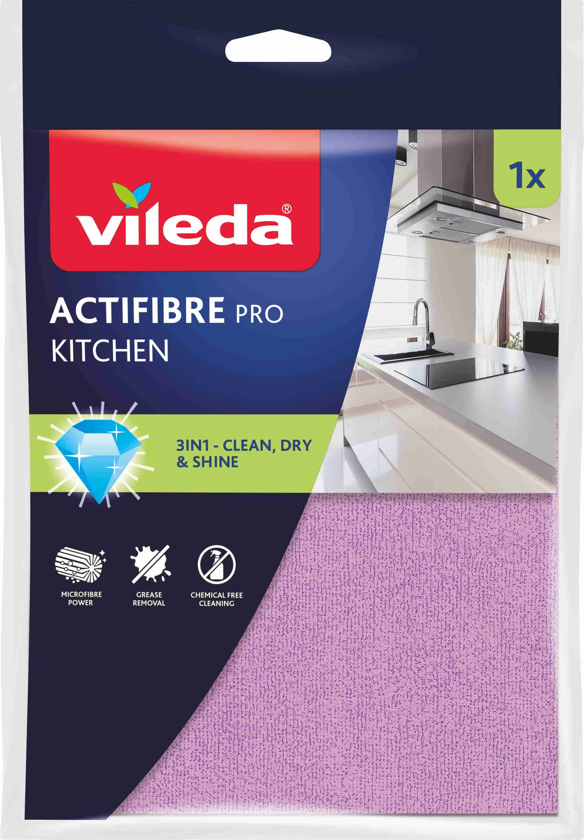 Vileda Actifibre mikrohandrička do kuchyne 1 ks