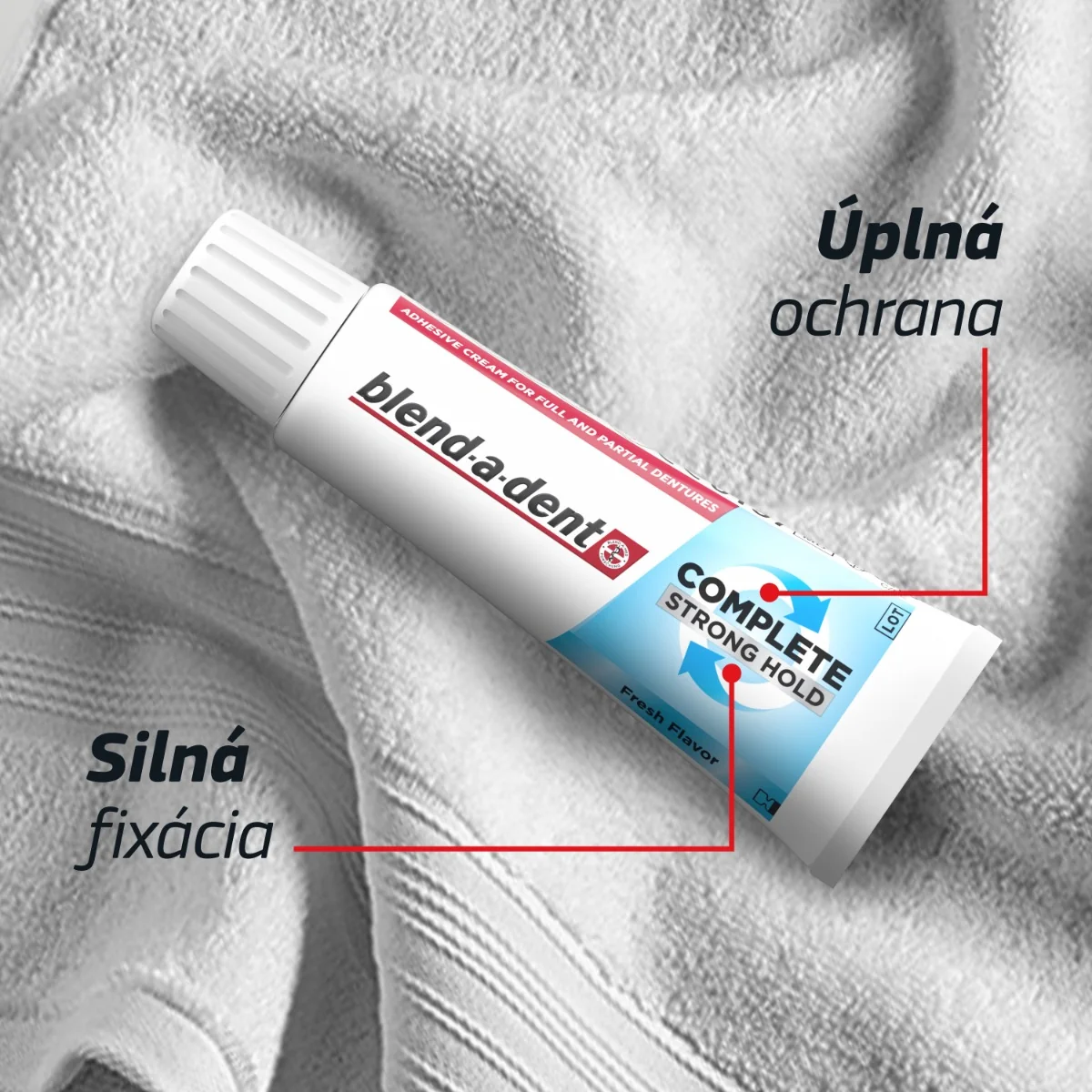 BAD Original 1×47 g, fixačný krém