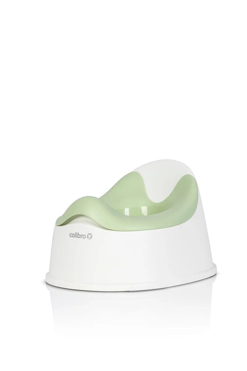 Detský nočník, ergonomický Solo cool – zelený, biely