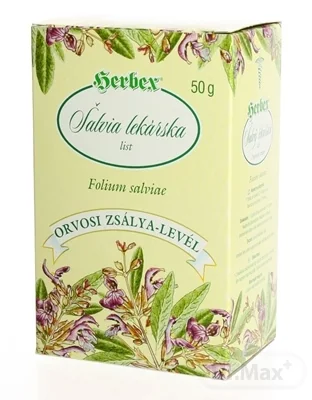 HERBEX ŠALVIA LEKÁRSKA 1×50 g, sypaný čaj