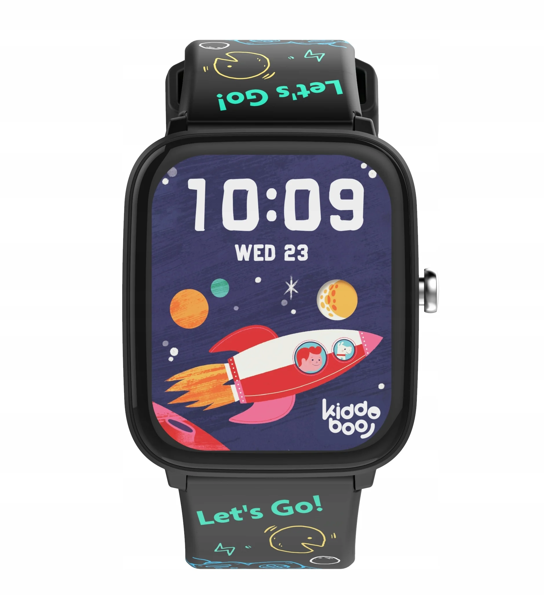 Kiddoboo Detské smart hodinky Black