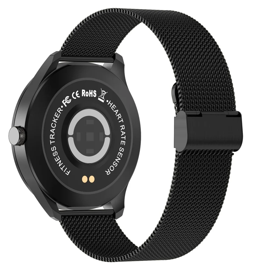 NEOGO SmartWatch QS9L, čierne/kovové