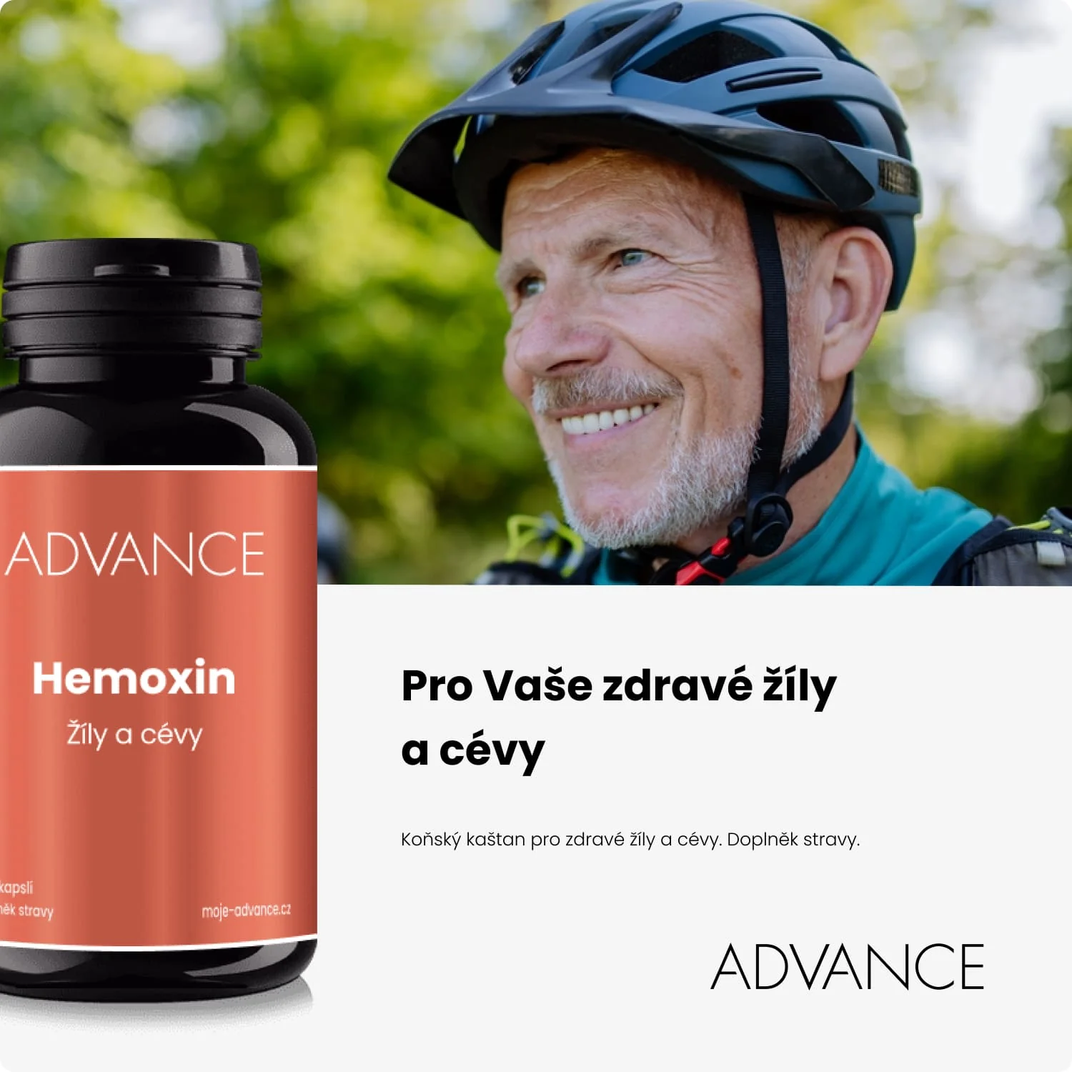 ADVANCE Hemoxin 60 kapsúl - žily a cievy 1×60 cps, výživový doplnok