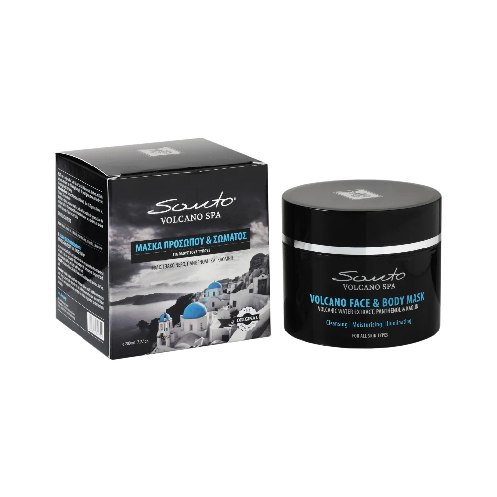 Santo VOLCANO SPA Pleťová a telová maska 200 ml