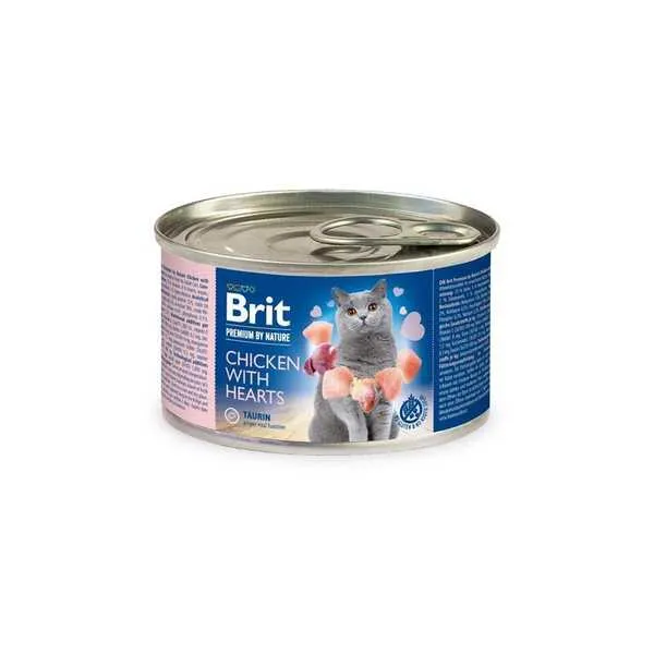 Brit Premium By Nature Cat Chicken With Hearts