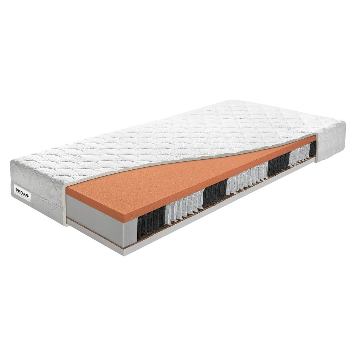 Matrac Benab Multi S7 H4 / H5 160 x 200 cm Taštičkový matrac 23 cm taštičkový sendvičový