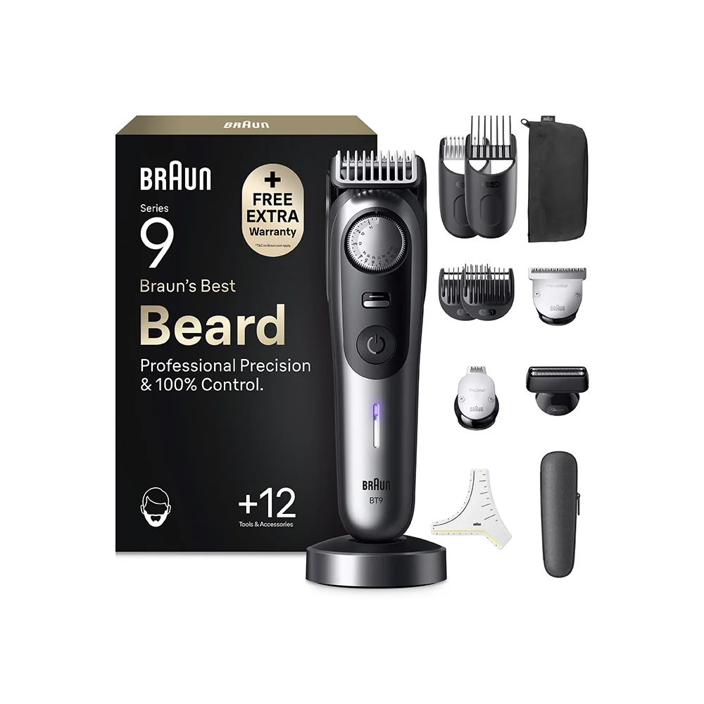BRAUN SERIES 9 BT9560 ZASTRIHAVAC FUZOV+12 NASTROJOV SADA 1 set