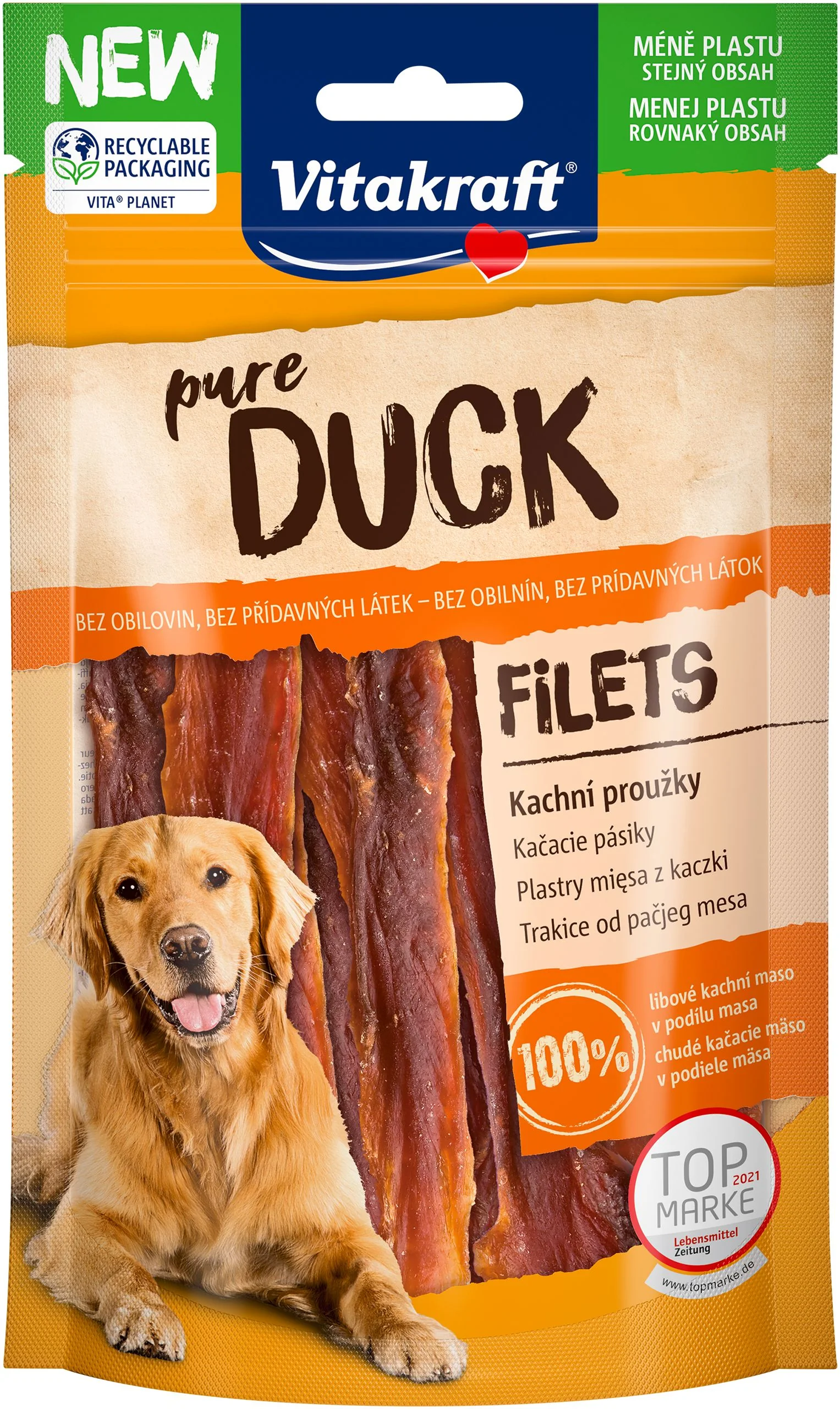Vitakraft DUCK kačacie plátky 80 g