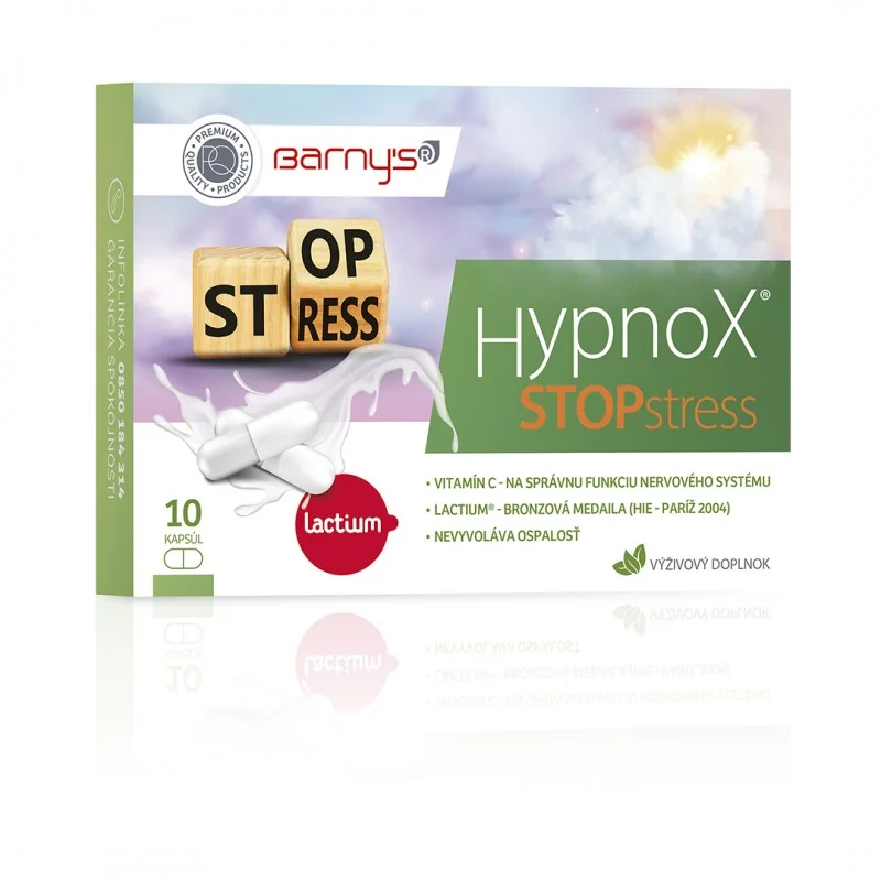Barny´S® Hypnox® Stopstress 1×10 cps, výživový doplnok
