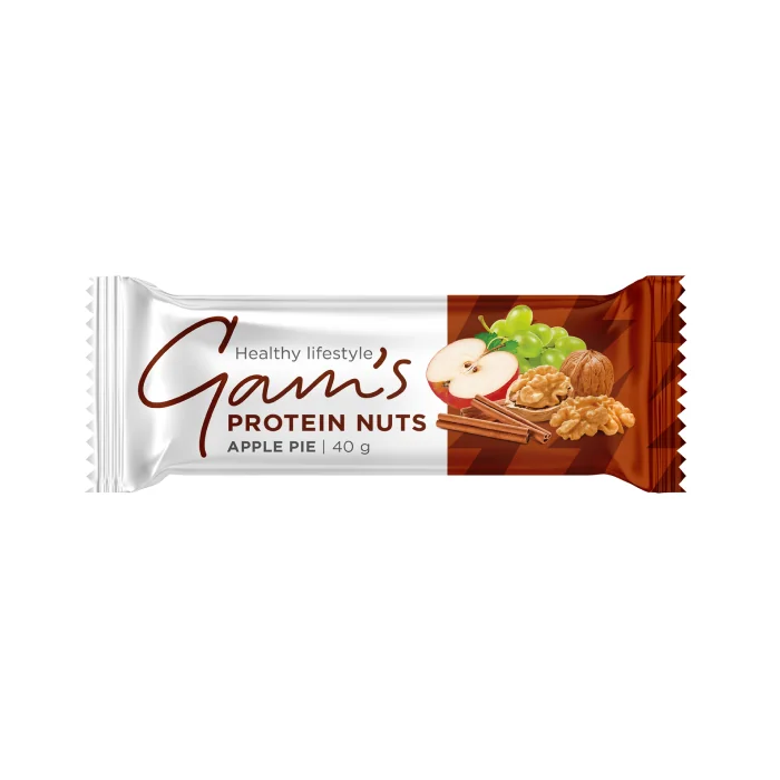 Gam's Proteín Nuts Tyčinka Apple Pie 40 g