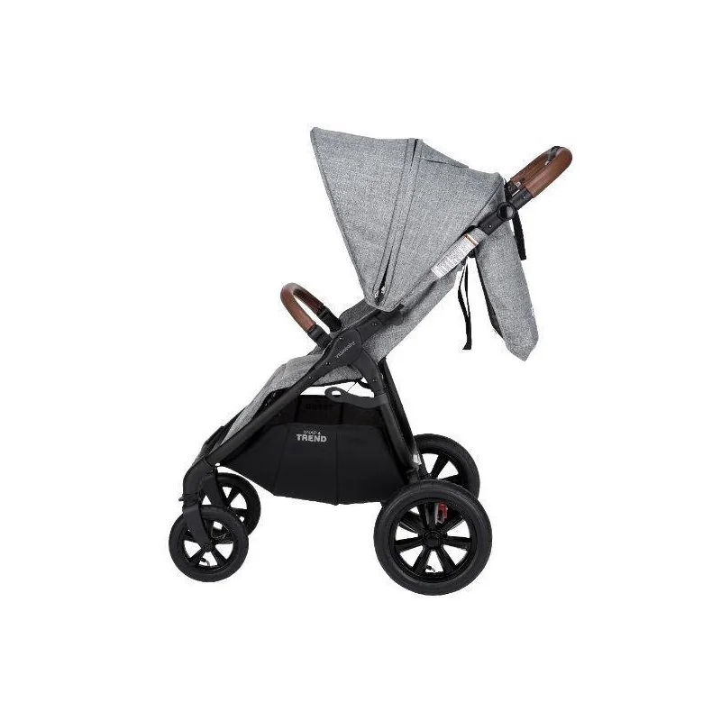 Kočík športový Sport Trend 4 Black Grey Marle