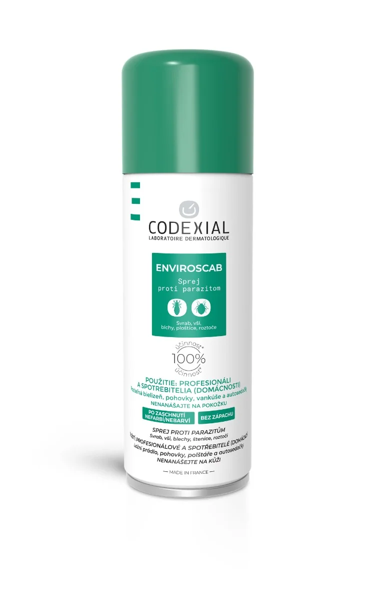 ENVIROSCAB sprej proti svrabu a iným parazitom 1×200ml, sprej proti svrabu