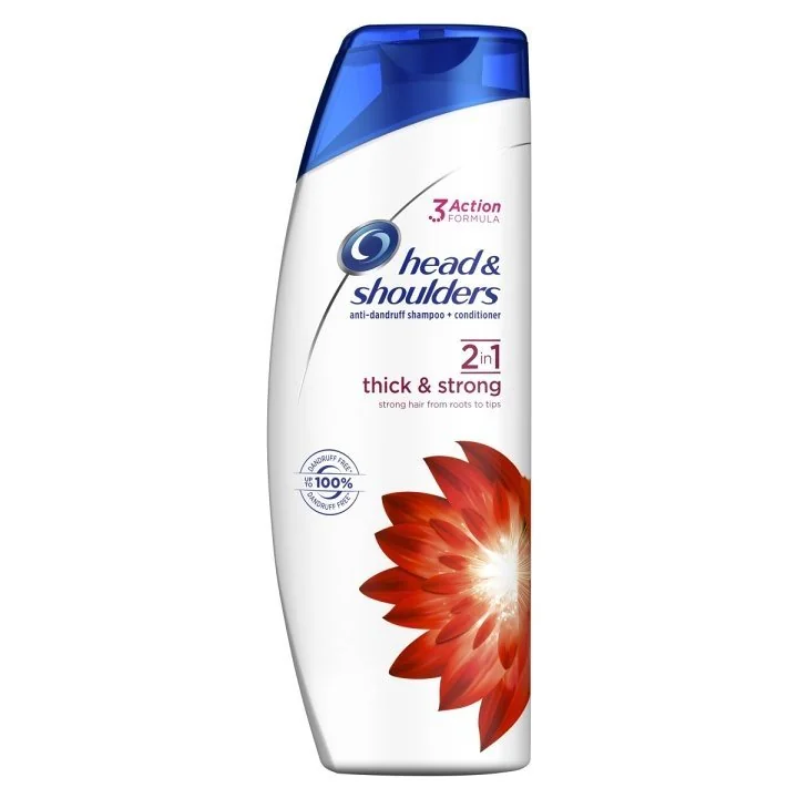 H&S S 360ml 2v1 Thick&Strong 1×360 ml