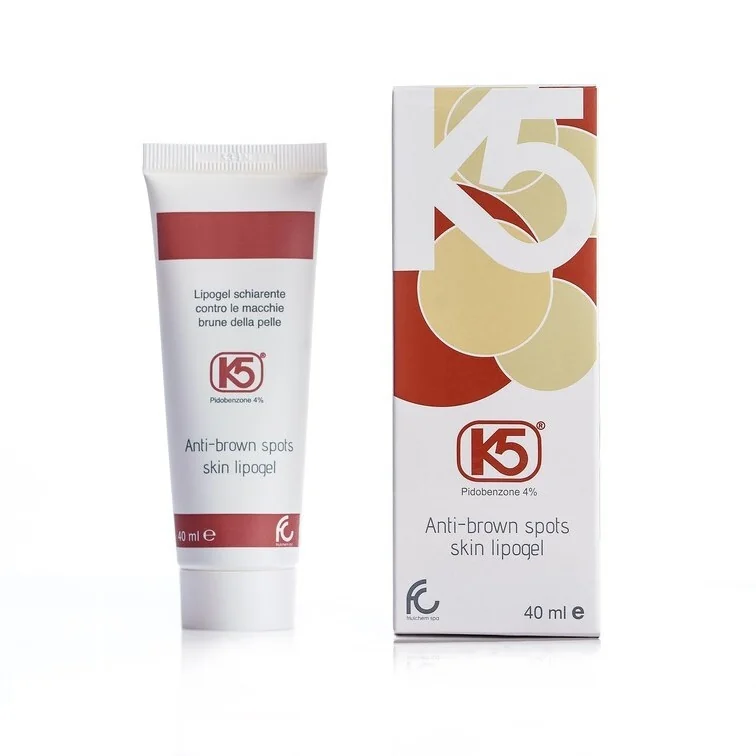 K5 Lipogel 1×40 ml, prípravok na depigmentáciu hnedých škvŕn