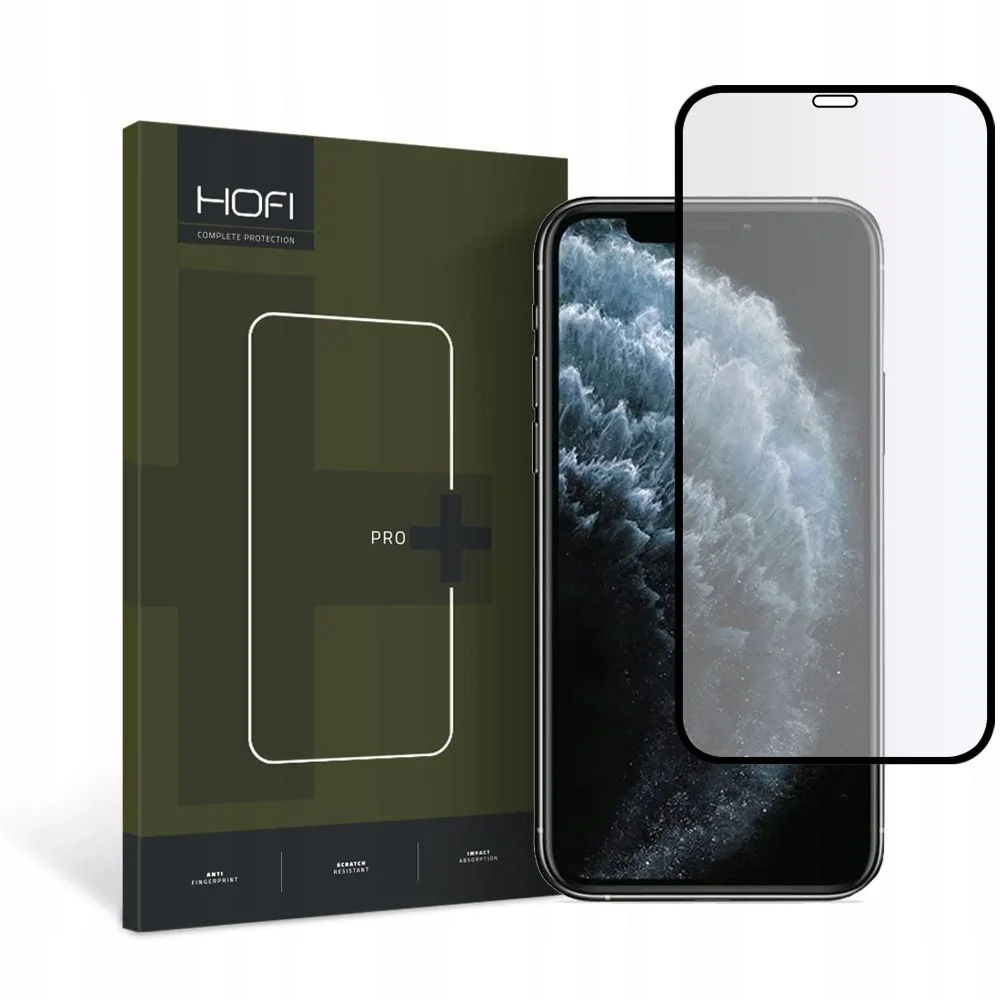 HOFI Glass Pro Full Screen ochranné sklo na iPhone X / XS / 11 Pro, či erne