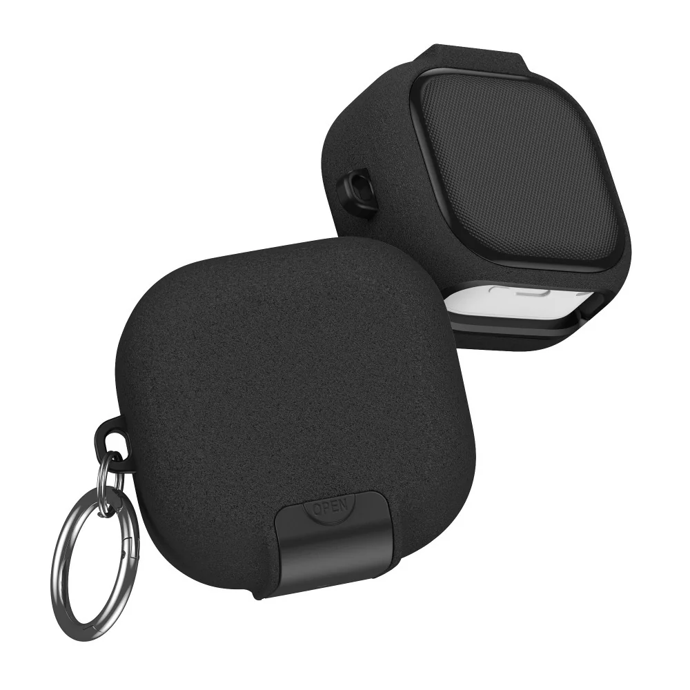 Tech-Protect Slim Hook puzdro na Samsung Galaxy Buds 4 / 4 Pro, čierne