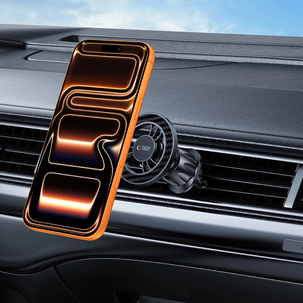 Tech-Protect N56 MagSafe Vent držiak na mobil do auta, carbon