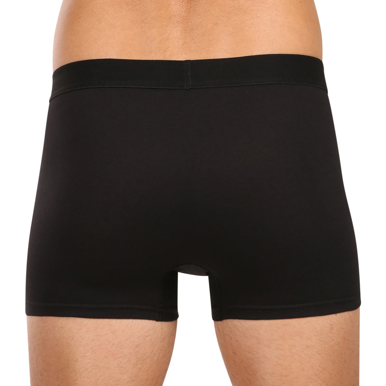10PACK (8+2 zdarma) pánske boxerky basic čierné (10NFC1) XXL