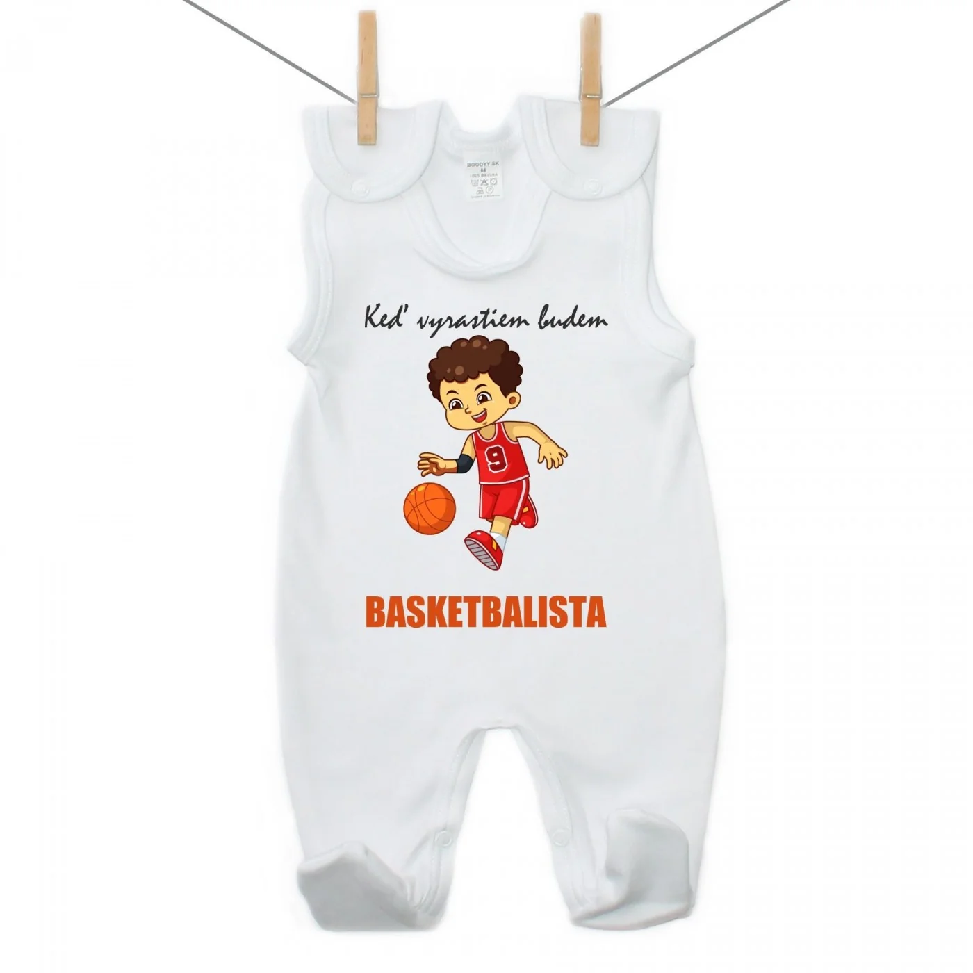 Boodyy Dupačky Keď vyrastiem budem basketbalista Veľkosť: 86