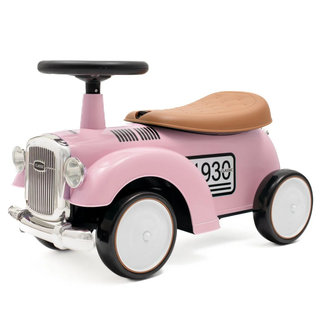 Detské odrážadlo Baby Mix Retro ružové