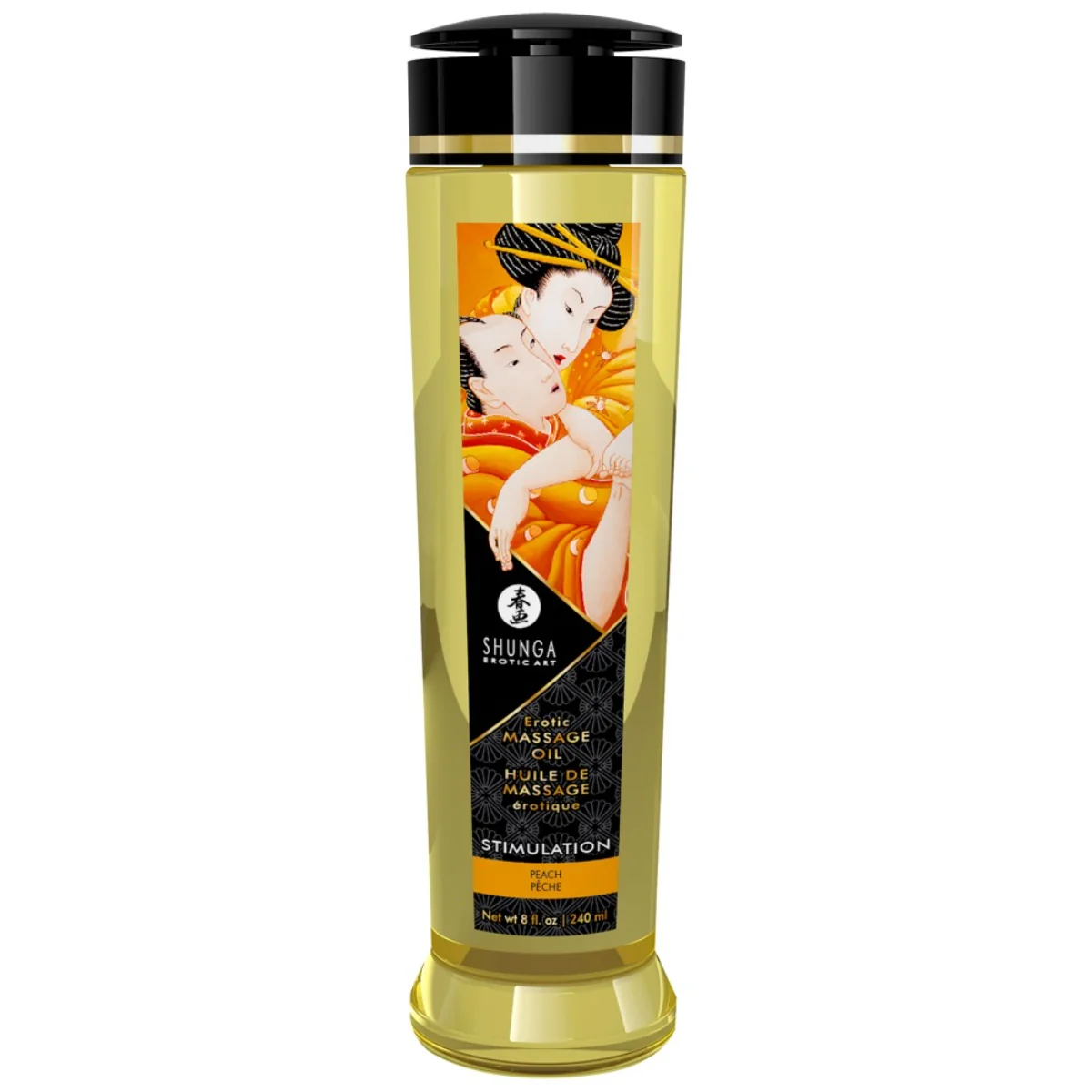 Stimulation masážny olej broskyňa (240 ml)