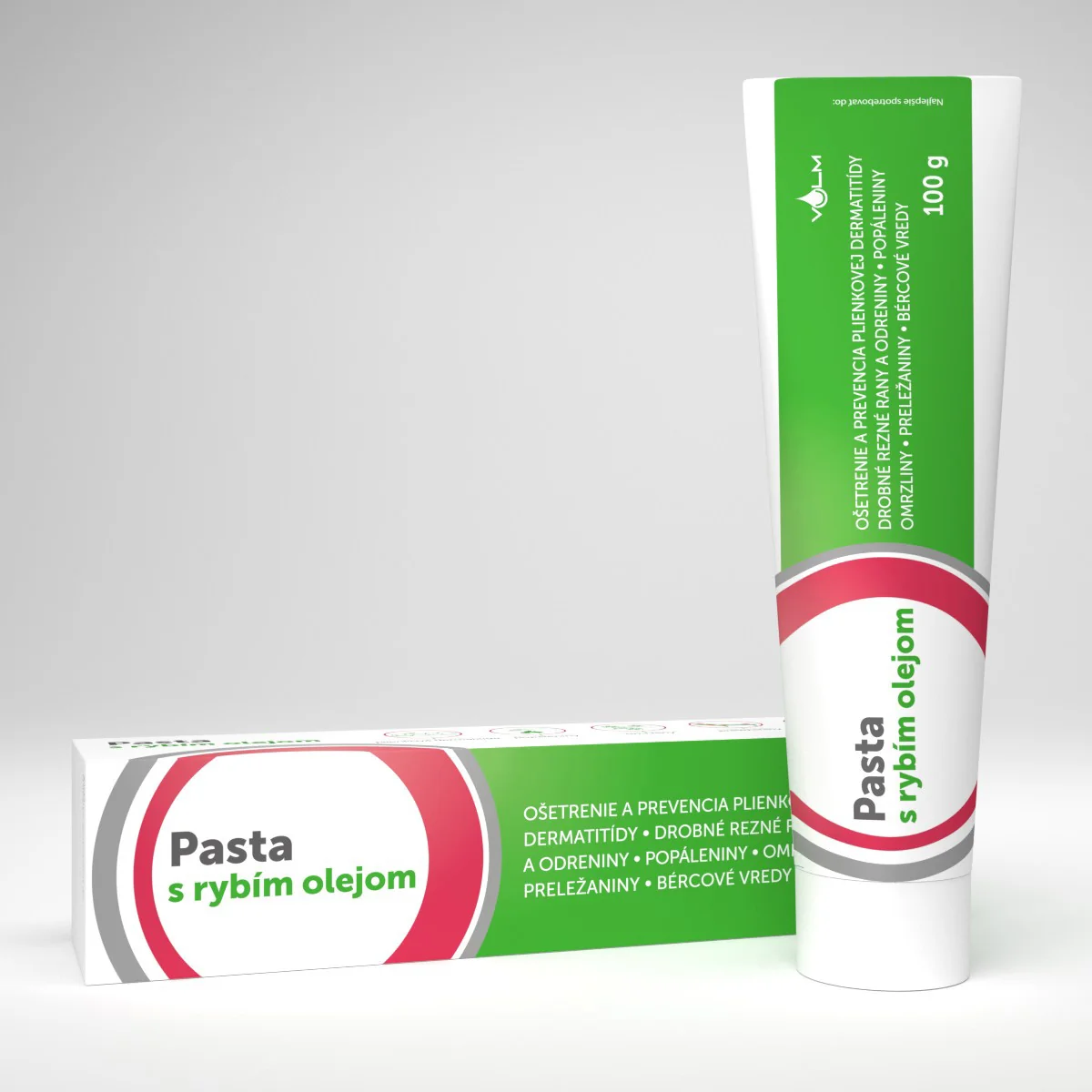 VULM Pasta s rybím olejom 100g 1×100 g, pasta z rybieho oleja