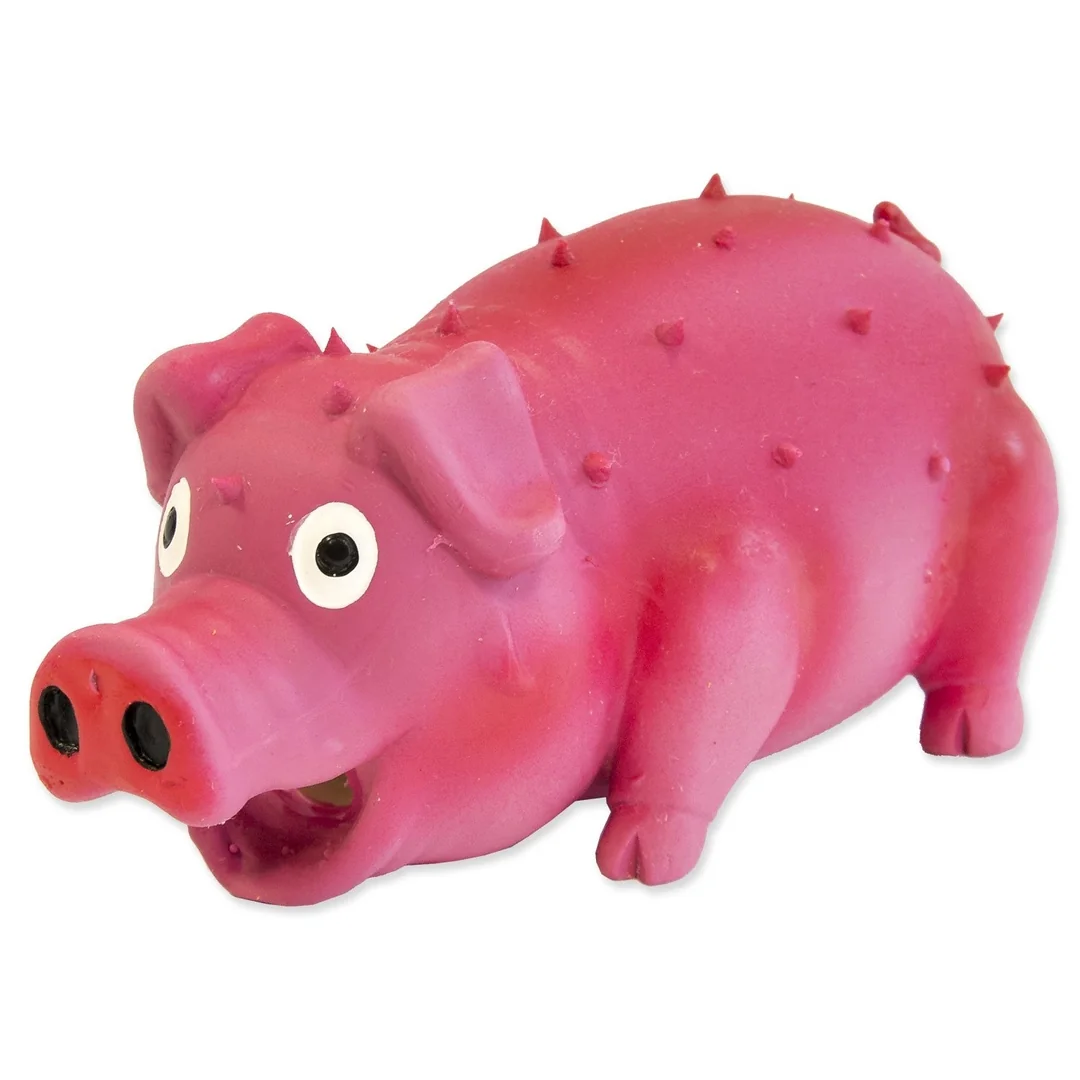 Hračka Dog Fantasy Latex Prasa chrochtajúce mix 21cm