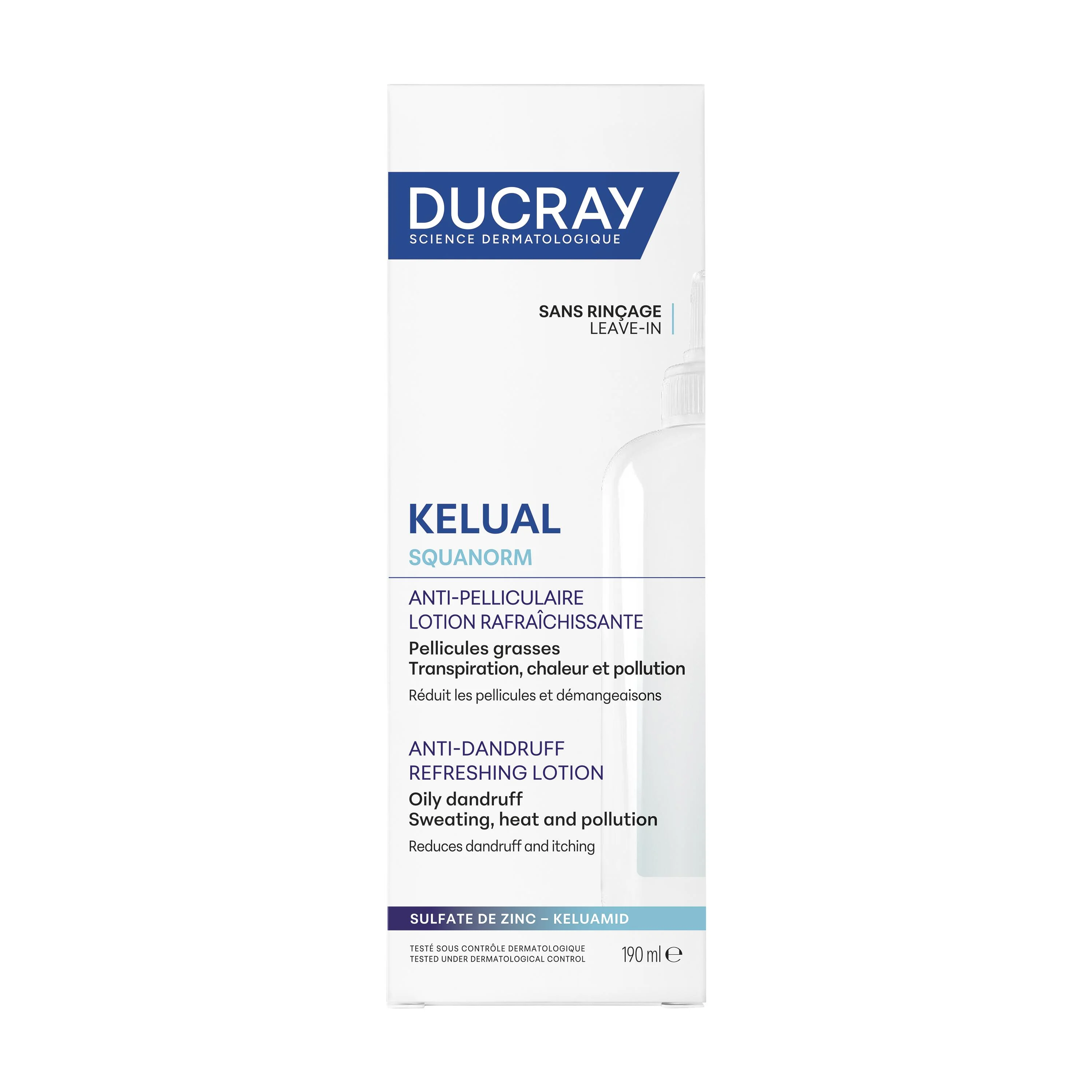 DUCRAY KELUAL SQUANORM Lotion 190 ml