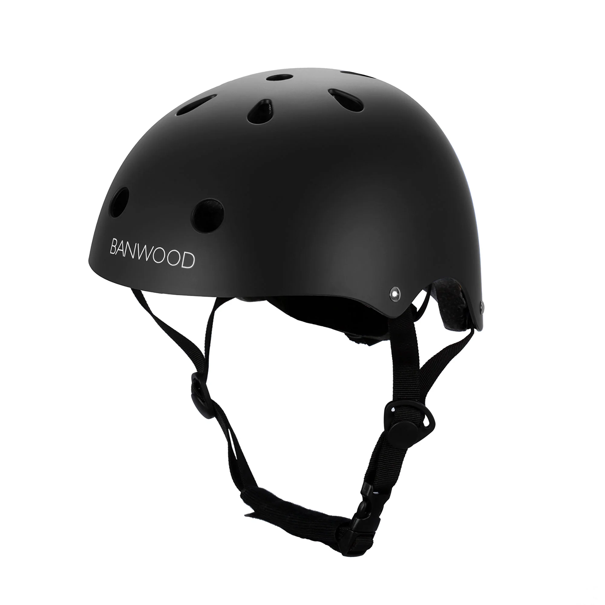 Banwood prilba 48-52 cm Black - matná