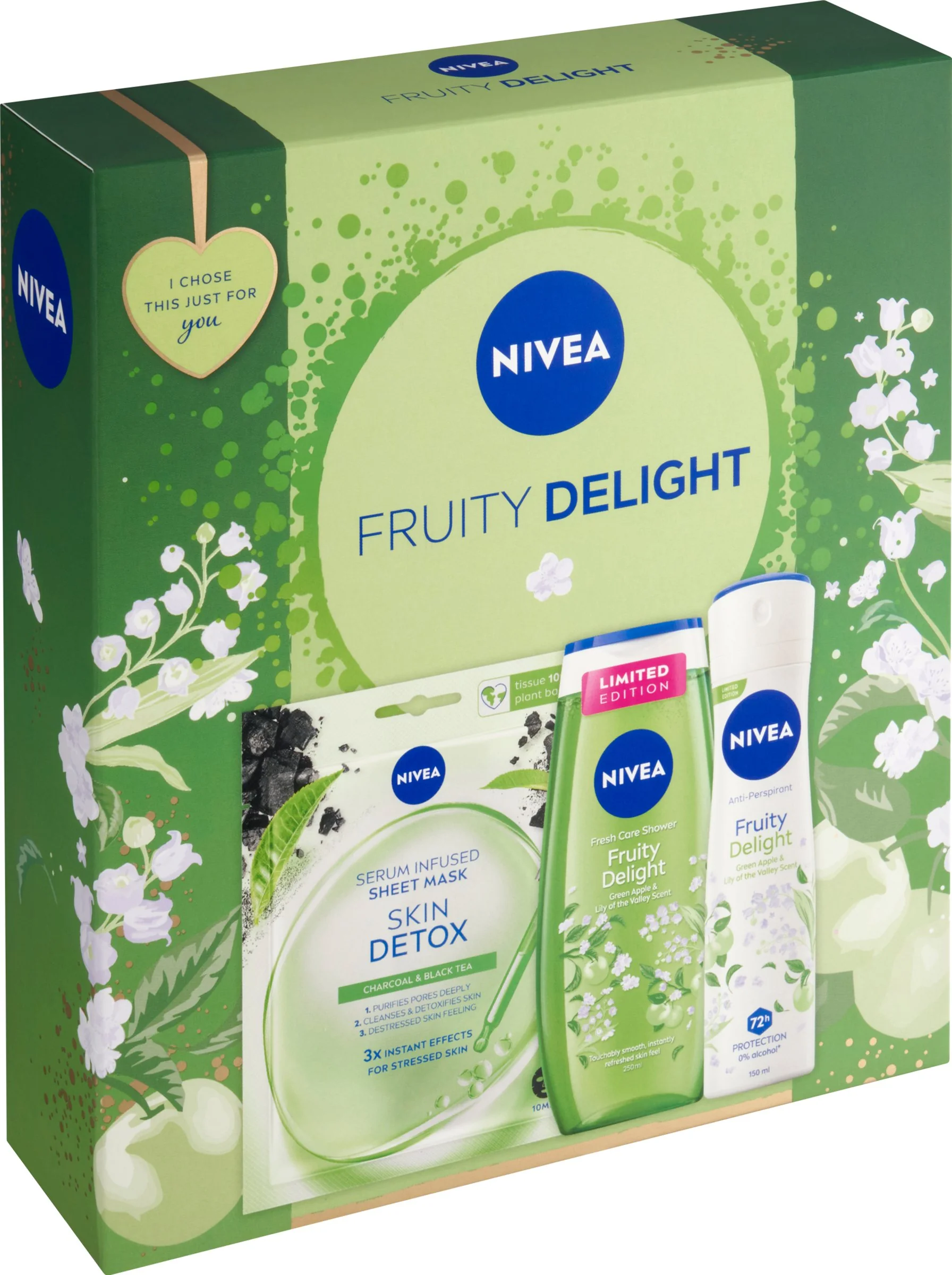 NIVEA BOX FRUITY DELIGHT LE 1×1 ks, darčekové balenie